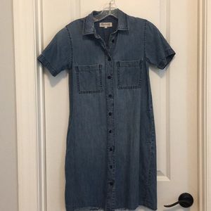 Madewell denim dress
